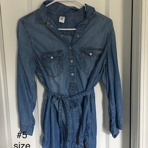 H&M Chambray Maternity Top